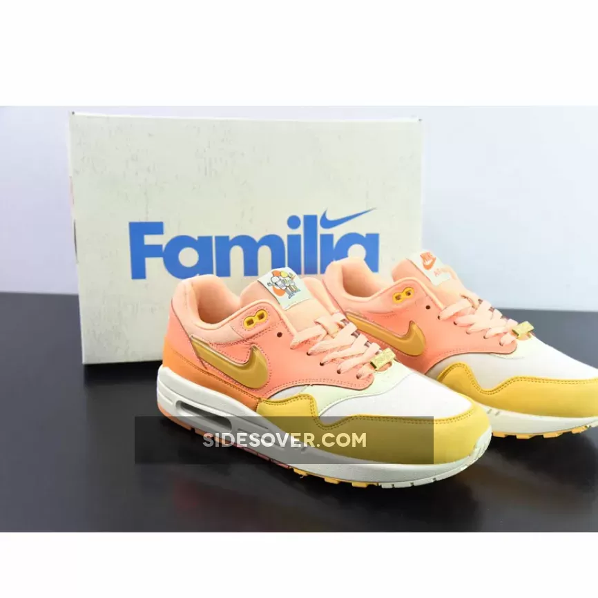Nike Air Max 1 Puerto Rico Orange Frost/Citron Pulse-Coconut Milk