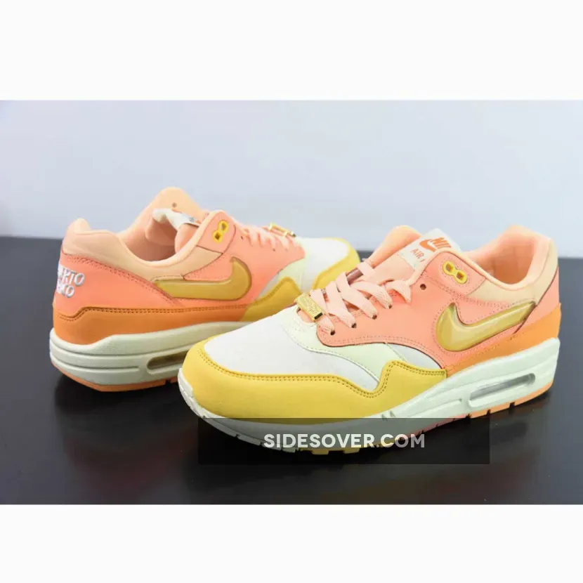 Nike Air Max 1 Puerto Rico Orange Frost/Citron Pulse-Coconut Milk Nike Air Max 1 Puerto Rico Orange Frost/Citron Pulse-Coconut Milk