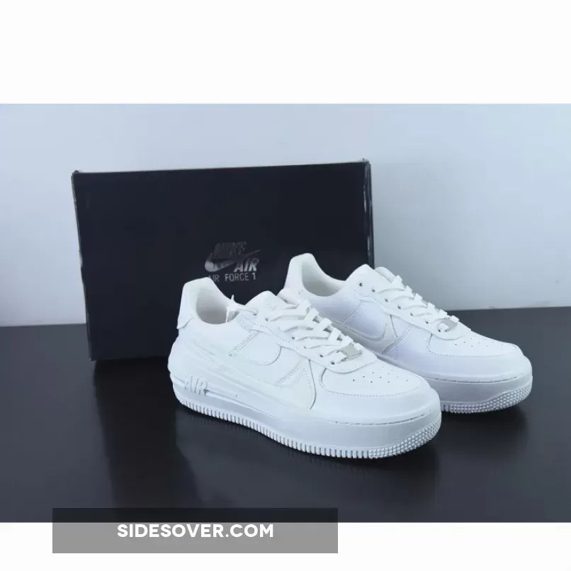 Nike Air Force 1 PLT.AF.ORM "Triple-White" DJ9946-100