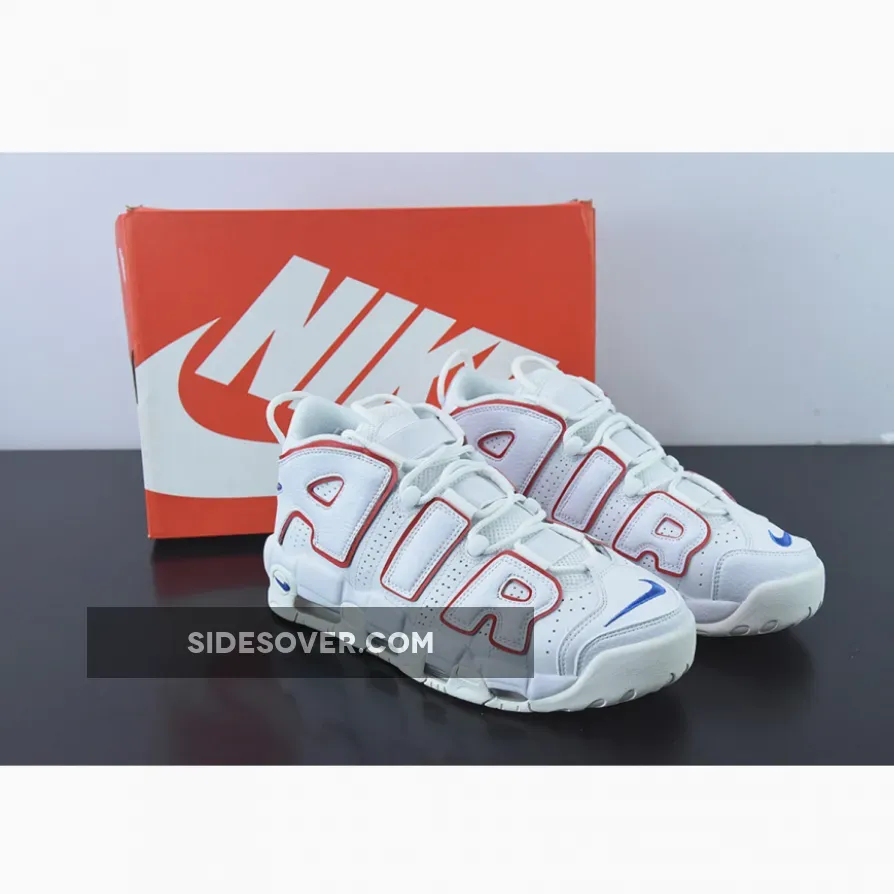 Nike Air More Uptempo "USA Hoops" White Red Blue DX2662-100