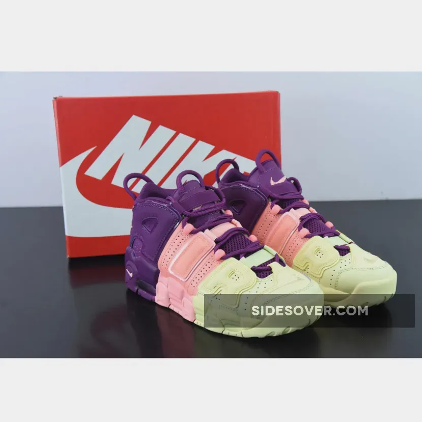 Nike Air More Uptempo GS 'Lucky Charms' AV8237-800 / nike air more uptempo tri color