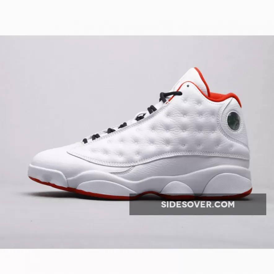 Air Jordan 13 'History of Flight' White/Metallic Silver-University Red / jordan 13 flight