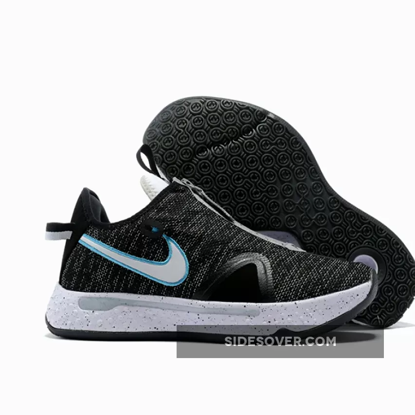 Nike PG 4 Heather Black Blue CD5082-004 - pg 4 blue