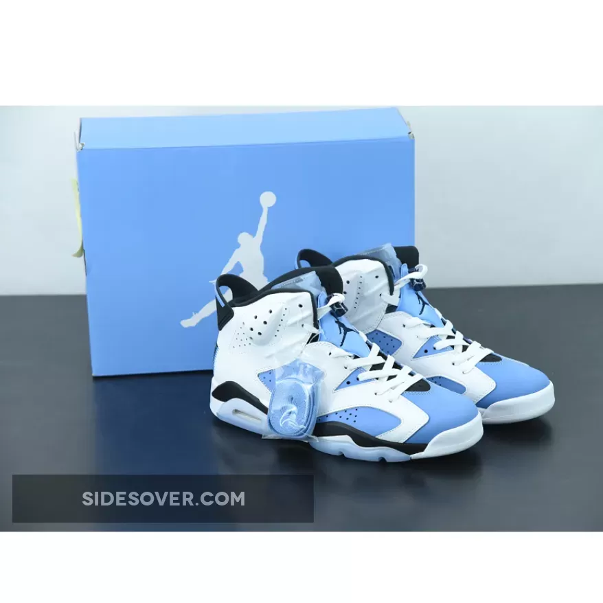 Nc Retro 6 - Air Jordan 6 UNC Blue White CT8529-410