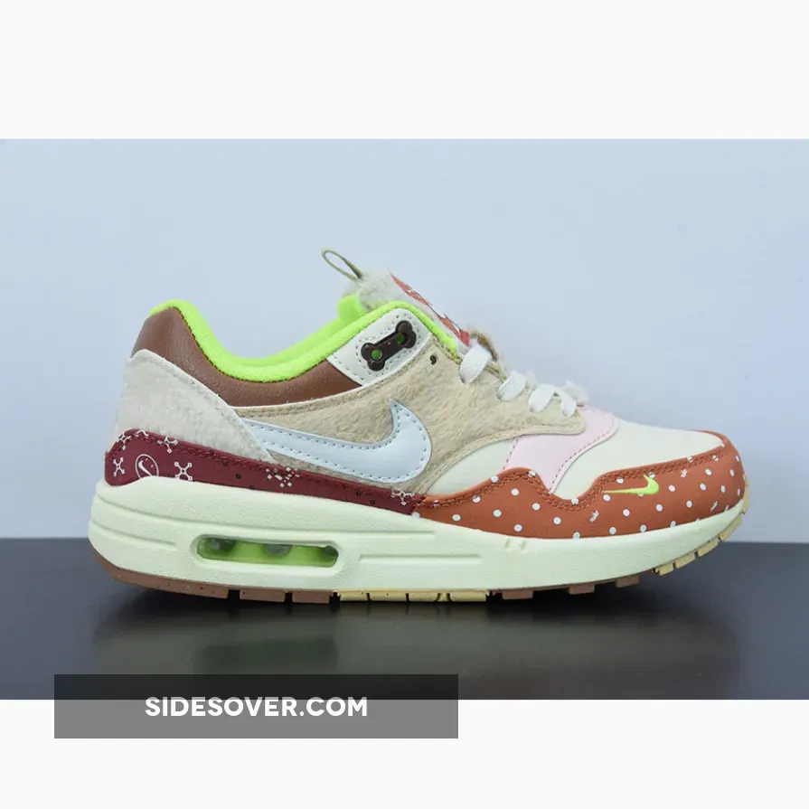 Nike Air Max 1 PRM 'Best Friend' Sail/Coconut Milk-Acid Orange DR2553-111 / nike air max 111