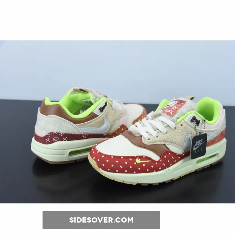 Nike Air Max 1 PRM 'Best Friend' Sail/Coconut Milk-Acid Orange DR2553-111 / nike air max 111