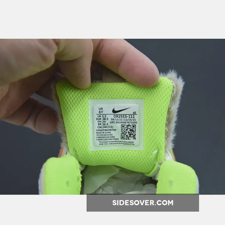 Nike Air Max 1 PRM 'Best Friend' Sail/Coconut Milk-Acid Orange DR2553-111 / nike air max 111