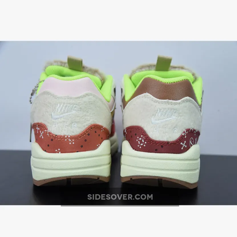 Nike Air Max 1 PRM 'Best Friend' Sail/Coconut Milk-Acid Orange DR2553-111 / nike air max 111