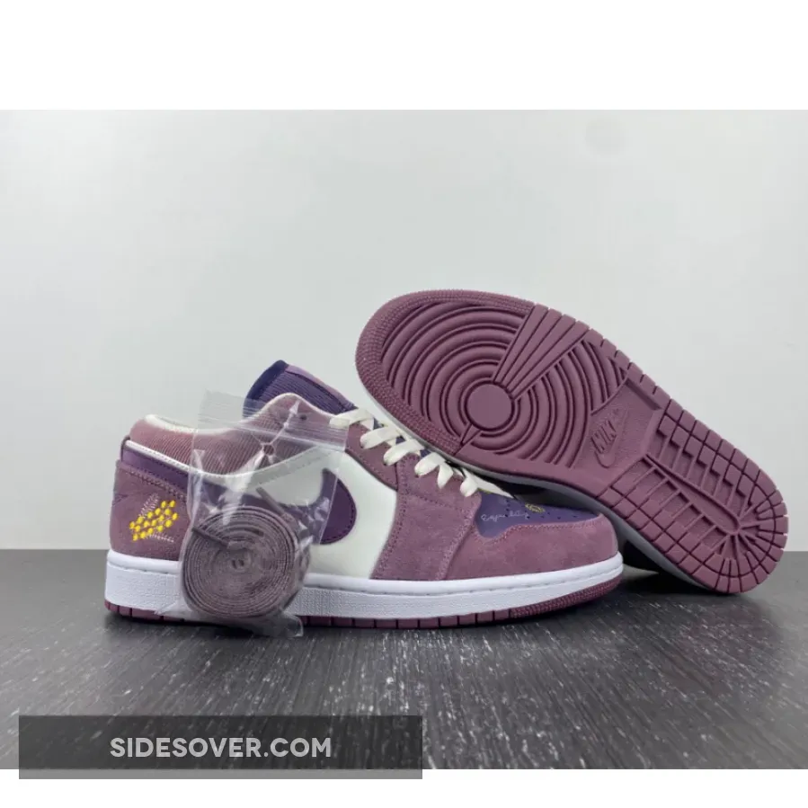 Air Jordan 1 Low Unity Purple Smoke/Sail | AIR JORDAN 500 DR8057-500