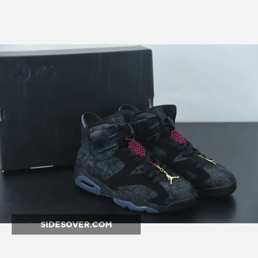 Woman Jordan 6 Air Jordan 6 Retro Sd Wmns 'Singles Day' AJ6 BLACK/BLACK-BLACK DB9818-001
