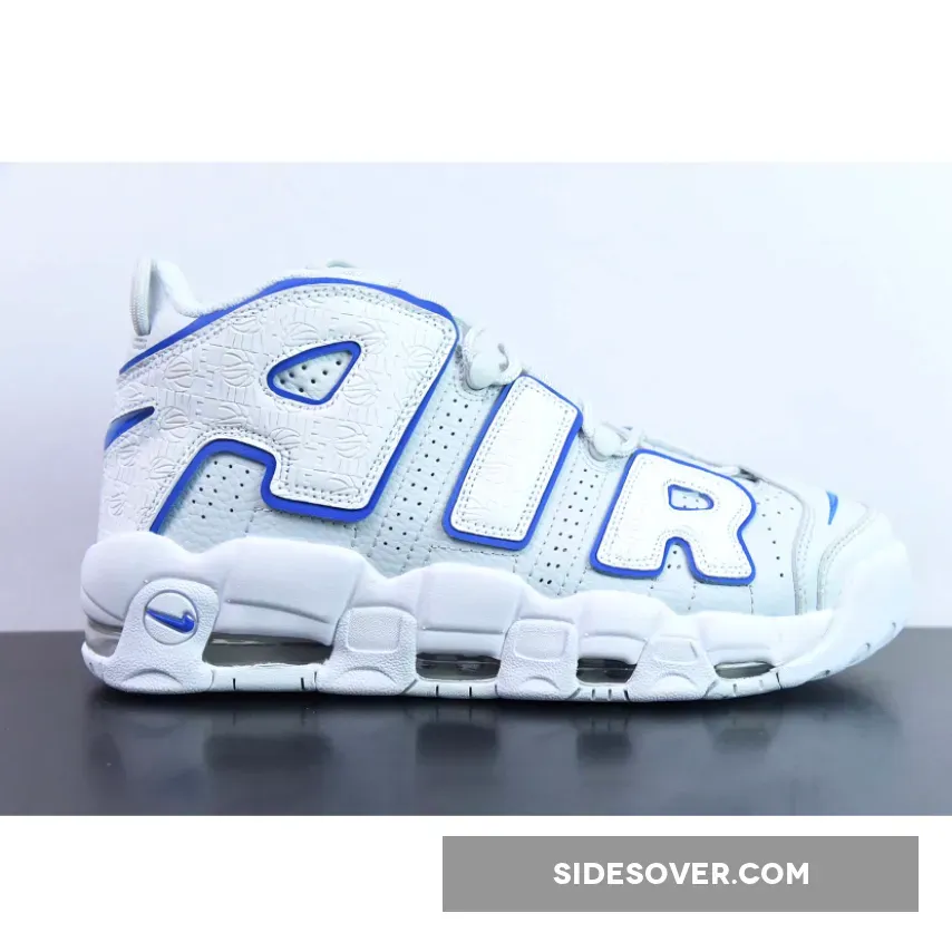 Nike Uptempo Blue And White Nike Air More Uptempo 'Embossed' White Royal FD0669-100