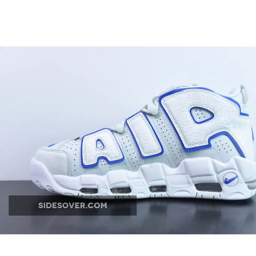 Nike Uptempo Blue And White Nike Air More Uptempo 'Embossed' White Royal FD0669-100