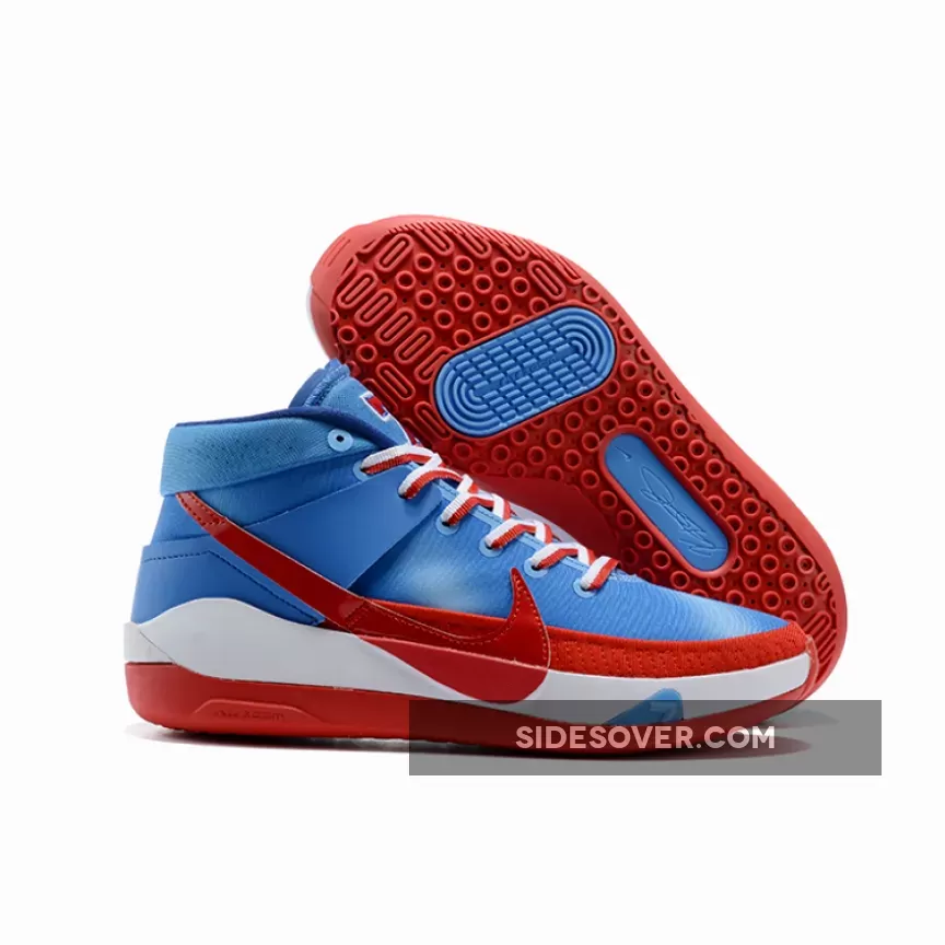 Nike KD 13 'Tie-Dye Classic' University Blue/University Red-White DC0009-400 / kd 13 white and blue