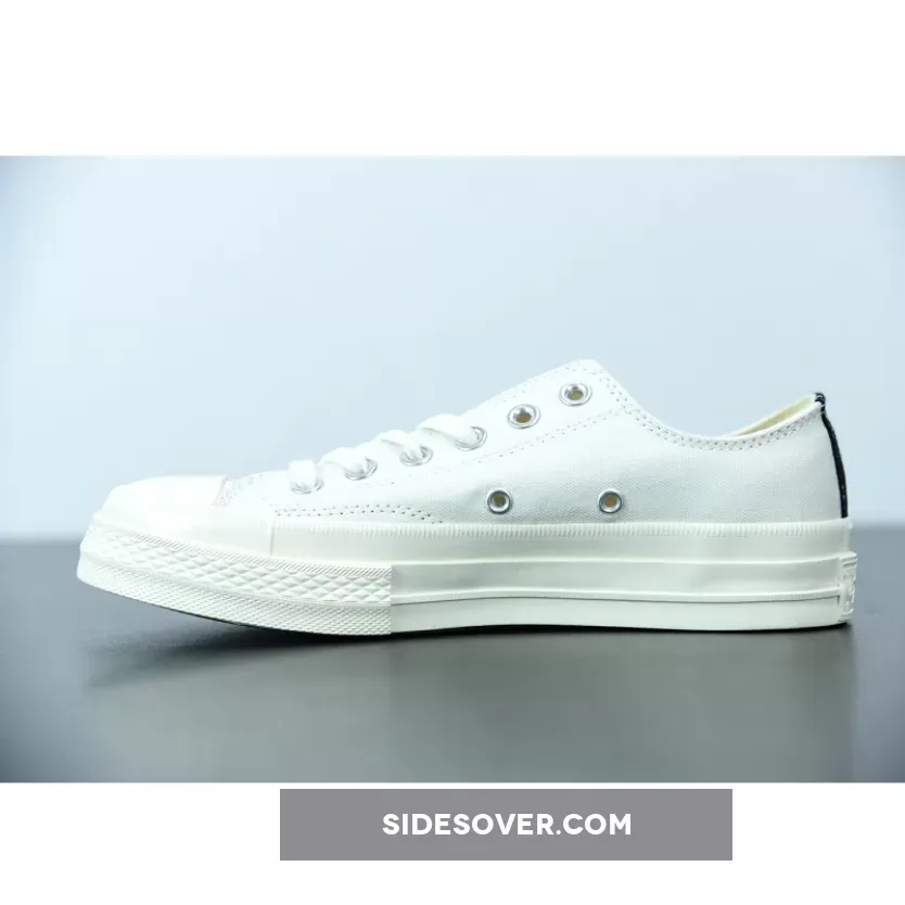 CDG x Converse Chuck Taylor All-Star 70 Ox 'Play' Milk/White-High Risk Red / chuck taylor all star hi milk