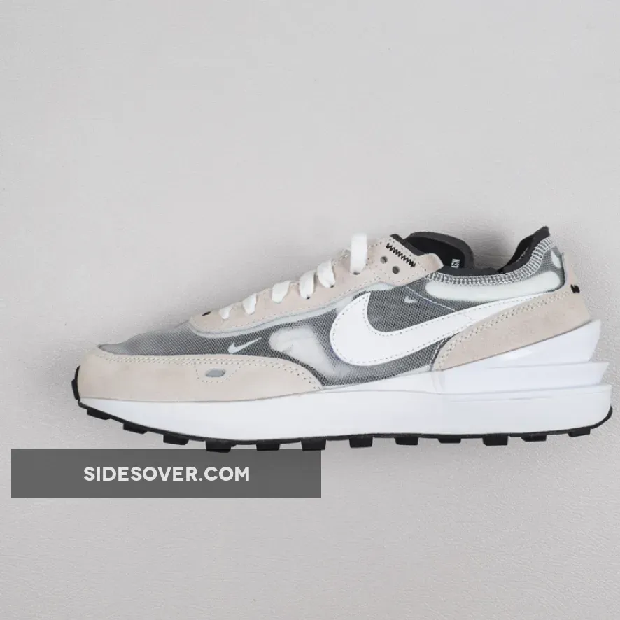 Nike Waffle One Summit White/Black/Orange DA7995-100 / summit white waffle one