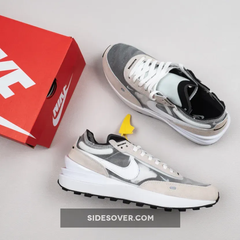 Nike Waffle One Summit White/Black/Orange DA7995-100 / summit white waffle one