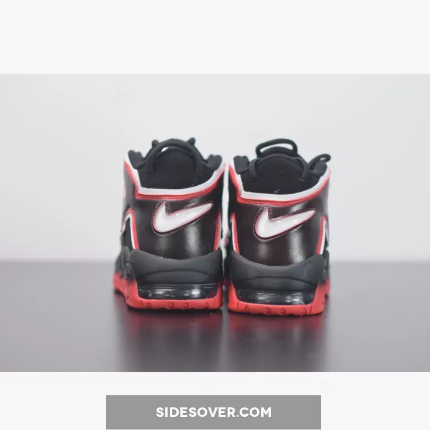 Nike Air More Uptempo Black/White-Laser Crimson CJ6129-001 Discount