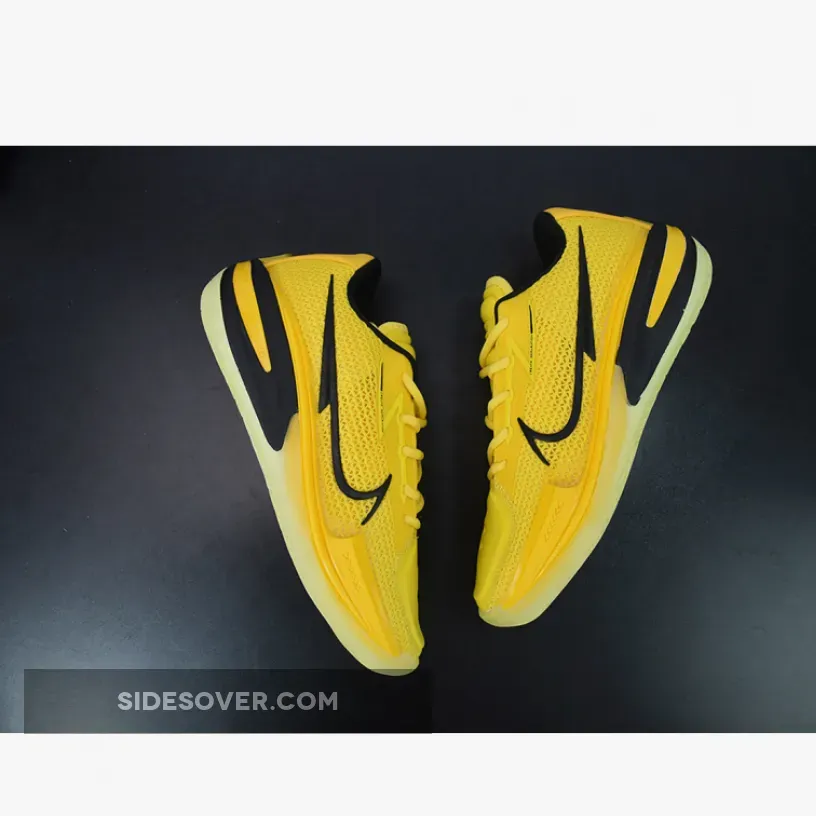 Yellow Air Zooms Nike Zoom GT Cut 'Mamba Mentality' Yellow Black 1675865154
