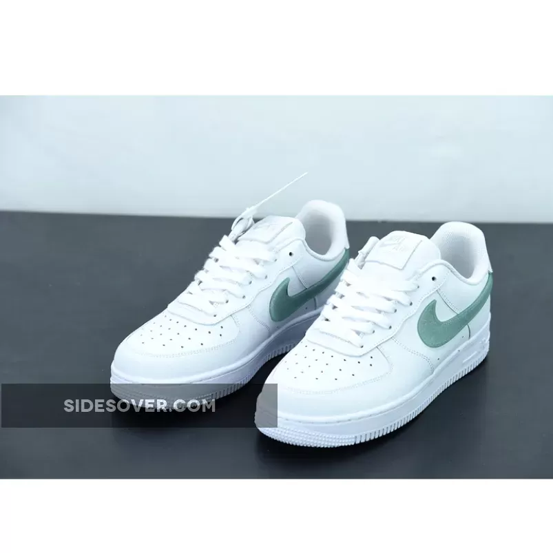 Nike Air Force 1 Low 'Glitter Swoosh' White Green DH4407-100 Online Sale