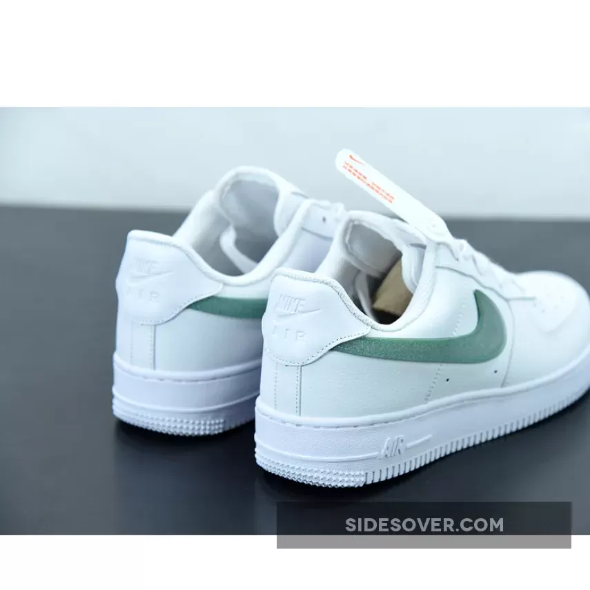 Nike Air Force 1 Low 'Glitter Swoosh' White Green DH4407-100 Online Sale