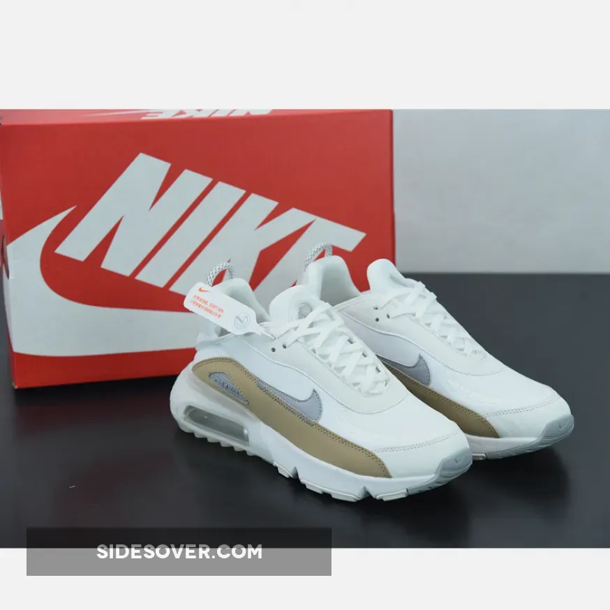 Nike Air Max 2090 White Tan Grey, Nike Womens 2090 DA8702-100