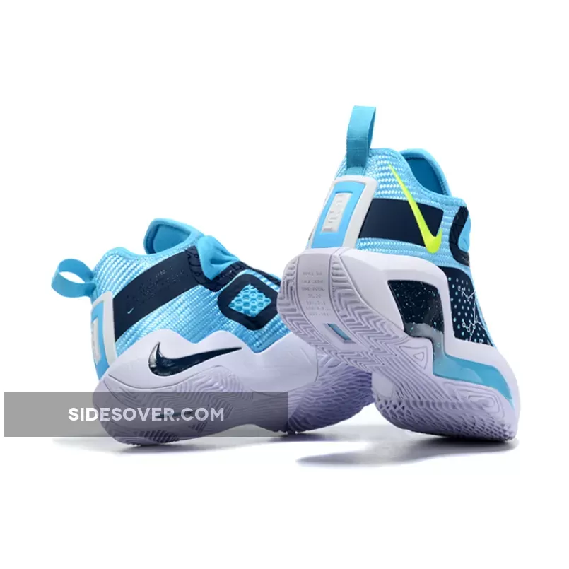Nike LeBron Soldier 14 Custom Light Blue/Navy-White 1675869132 Online Sale