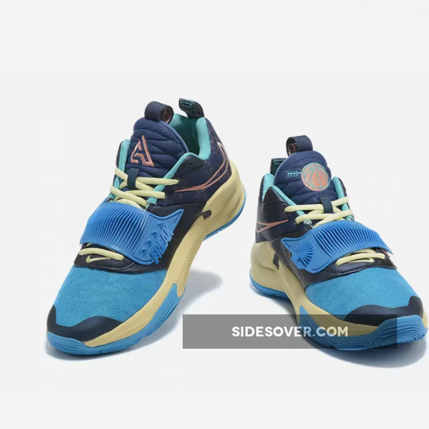 Nike Zoom Freak 3 Valentine's Day Blue/Pink-Pale Yellow / nike zoom freak 3 valentine's day