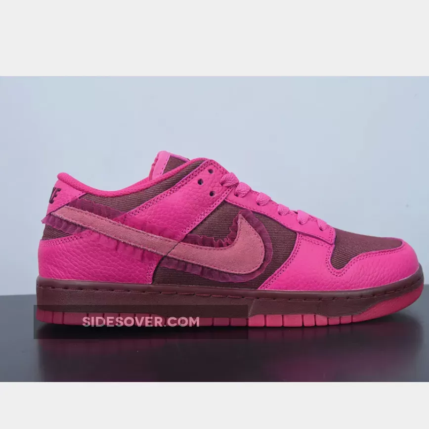 Nike Dunk Low Valentines Day Womens DQ9324-600 Pink Low Dunks Valentine's Day