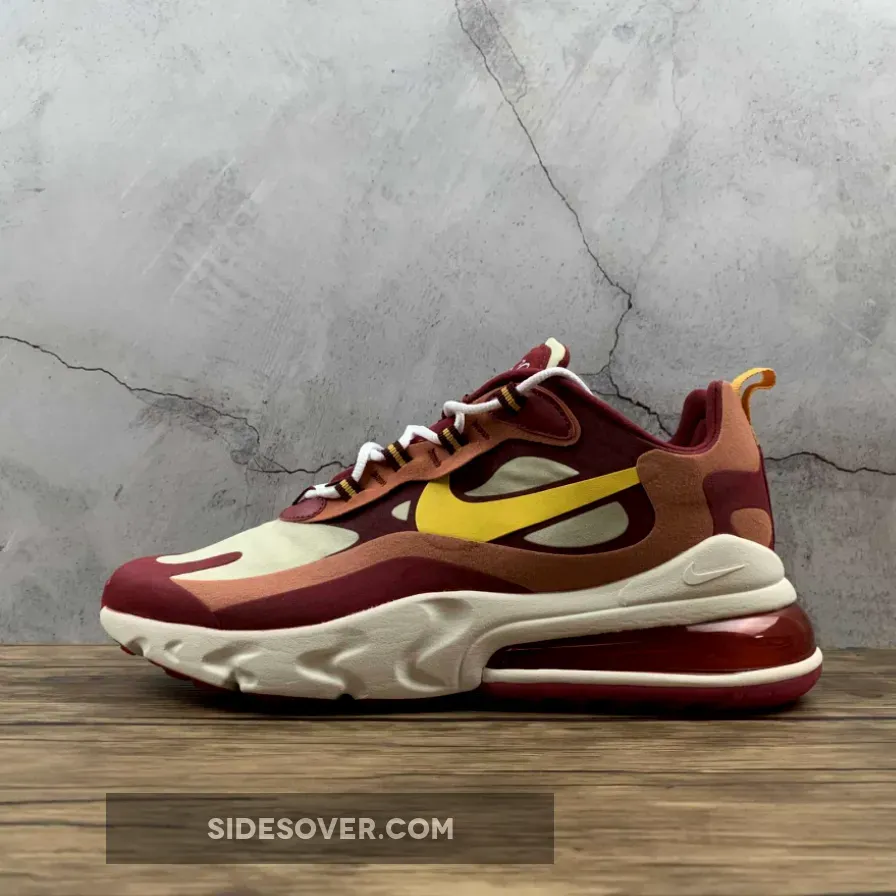 Air Max 270 Wine / Nike Air Max 270 React Red Peach AO4971-601