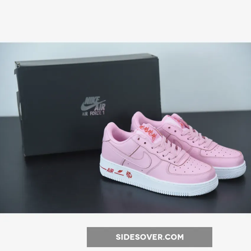 Nike Air Force 1 Low ’Rose‘ Pink Foam/Pink Foam-University Red / Af1 Pink Foam CU6312-600