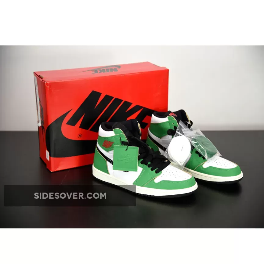 Air Jordan 1 High OG Lucky Green/White-Sail-Black / lucky sporting goods