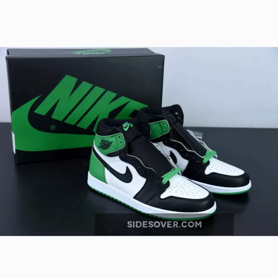 Air Jordan 1 High OG Black/Lucky Green-White DZ5485-031 Brand New