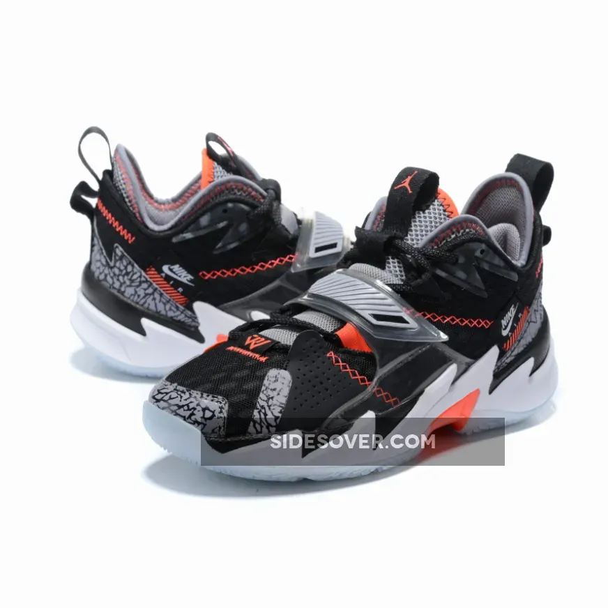 Jordan Why Not Zer0.3 'Black Cement' CD3003-006 - jordan why not zer0.3 black cement