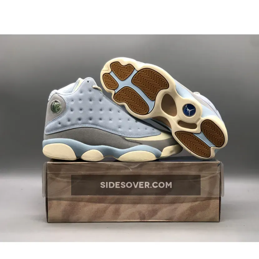 SoleFly x Air Jordan 13 University Blue/Sail-Cool Grey DX5763-100 / jordan 13 so fly