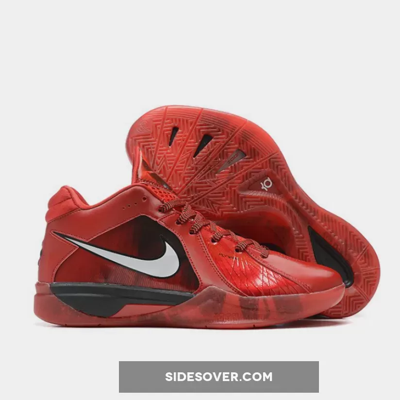 Nike KD 3 'All-Star' Challenge Red/Black/White - Kd Shoes 3 DV0835-600
