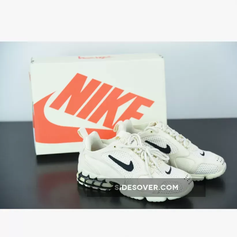 Nike x Stussy Air Zoom Spiridon Cage 2 Fossil/Black | nike x stussy spiridon cage 2 fossil