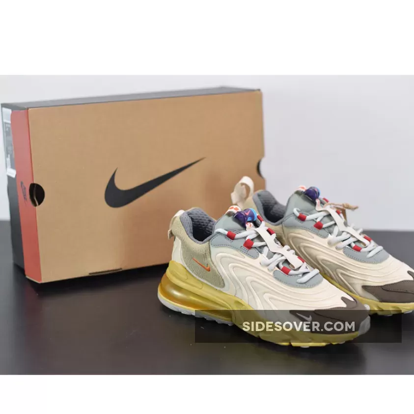 Travis Scott x Nike Air Max 270 React 'Cactus Trails' CT2864-200 - nike air max 270 travis scott
