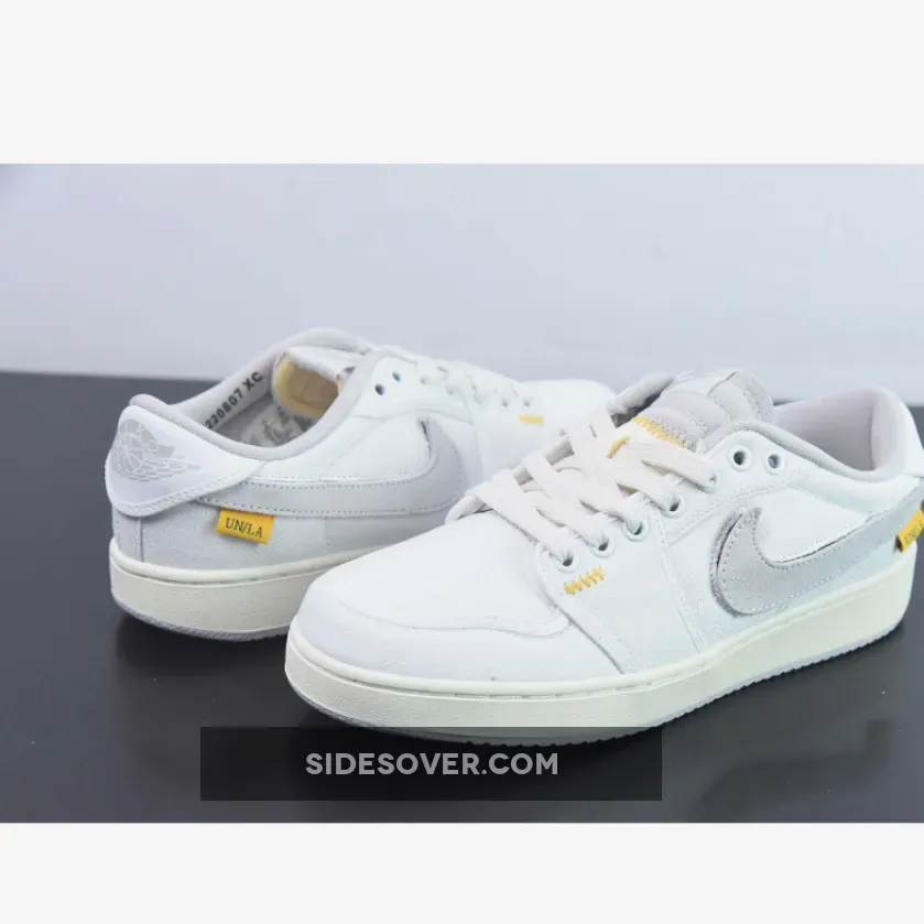 Union LA x Air Jordan 1 KO Low White Cream , Aj 1 Union DO8912-101