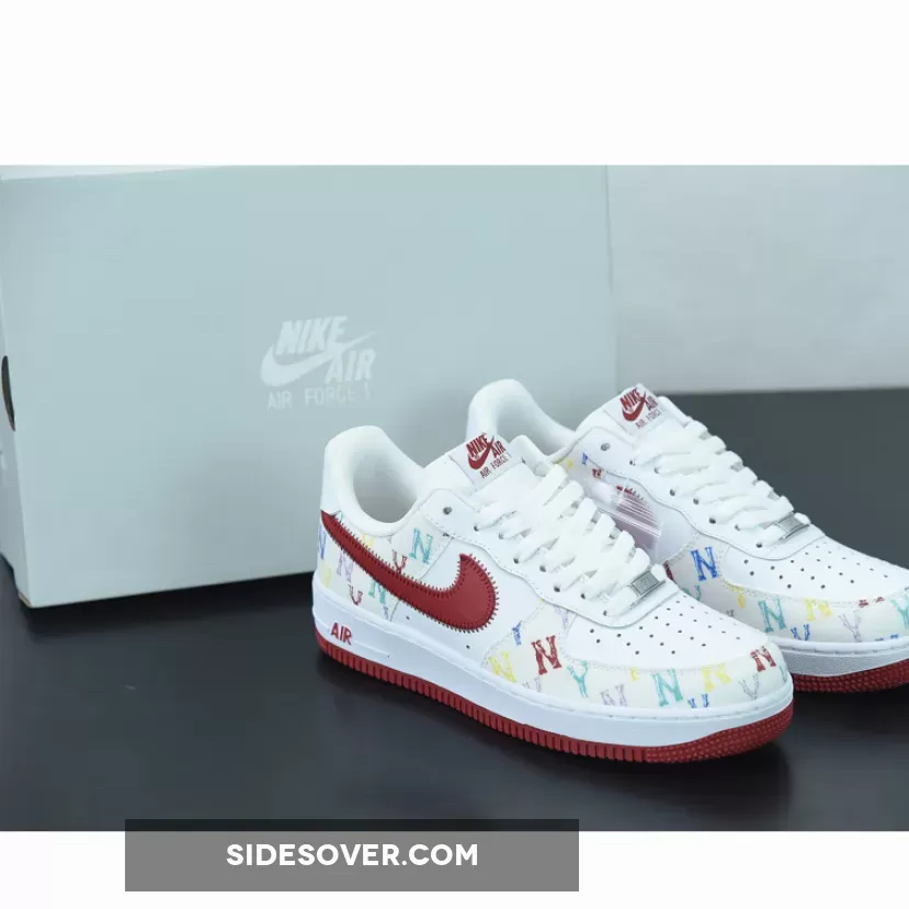 Restock Nike Air Force 1 Low 'MLB' White Red 315122-443