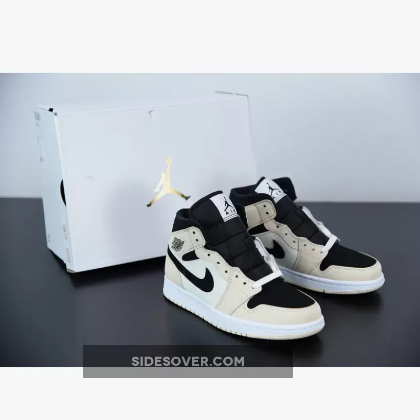 Air Jordan 1 Mid Guava Ice/Sail-Black CBQ6472-800 / air jordan 1 mid guava ice