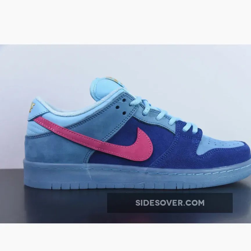 Run The Jewels x Nike SB Dunk Low Deep Royal Blue/Pink-Blue Chill Run The Jewels x Nike SB Dunk Low Deep Royal Blue/Pink-Blue Chill
