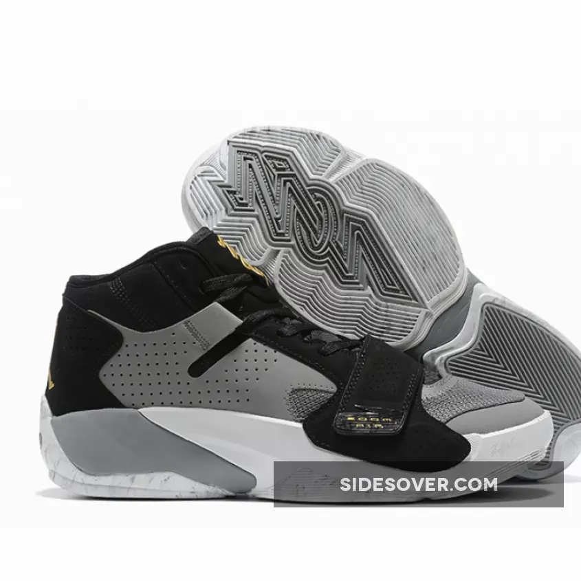 Jordan Zion 2 Grey Black and Gold / zion 2 tb