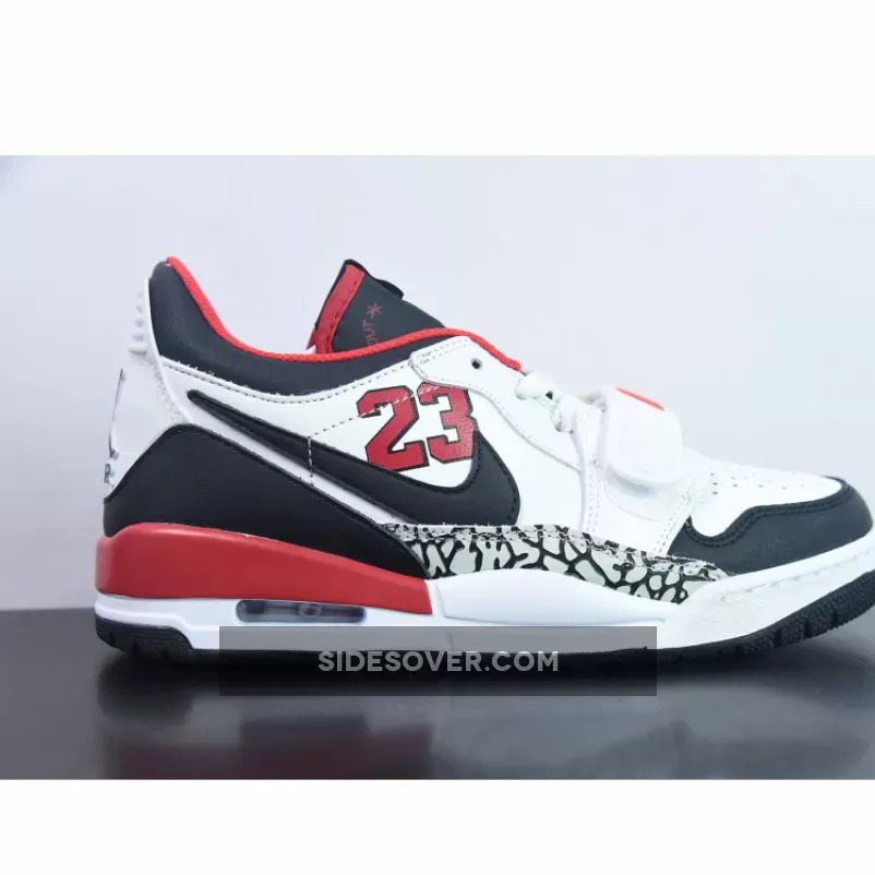 Jordan Legacy 312 Low 23 White/Black-Red FJ7221-101 Restock