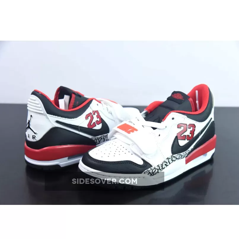 Jordan Legacy 312 Low 23 White/Black-Red FJ7221-101 Restock