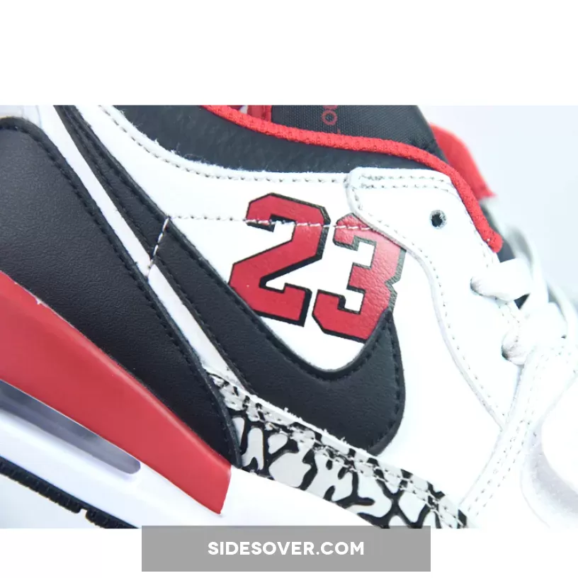 Jordan Legacy 312 Low 23 White/Black-Red FJ7221-101 Restock
