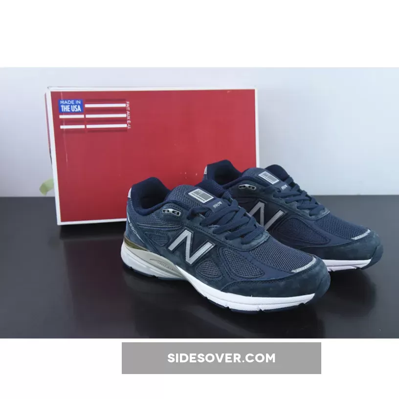 Kith x New Balance 990v4 Navy M990NV4 / new balance 990v4 kith