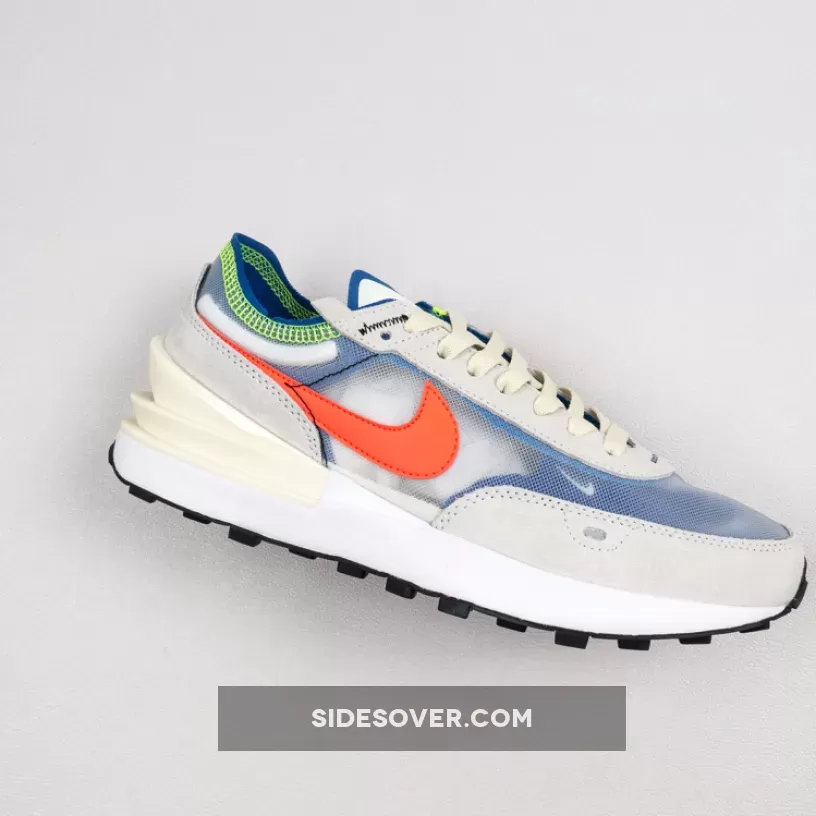 Nike Waffle One Coconut Milk/Hyper Royal/Light Lemon Twist/Bright Crimson / waffle one coconut milk