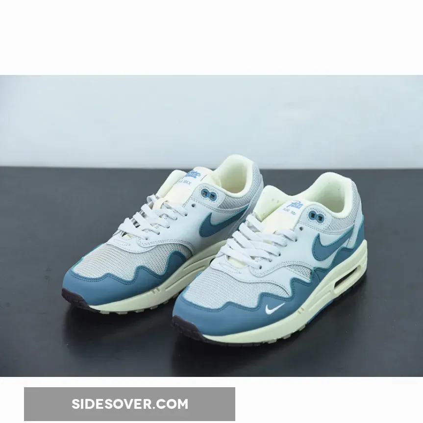 Patta x Nike Air Max 1 Metallic Silver/Noise Aqua-Pure Platinum DH1348-004 Patta x Nike Air Max 1 Metallic Silver/Noise Aqua-Pure Platinum DH1348-004