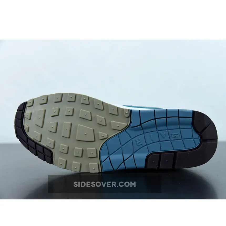 Patta x Nike Air Max 1 Metallic Silver/Noise Aqua-Pure Platinum DH1348-004 Patta x Nike Air Max 1 Metallic Silver/Noise Aqua-Pure Platinum DH1348-004