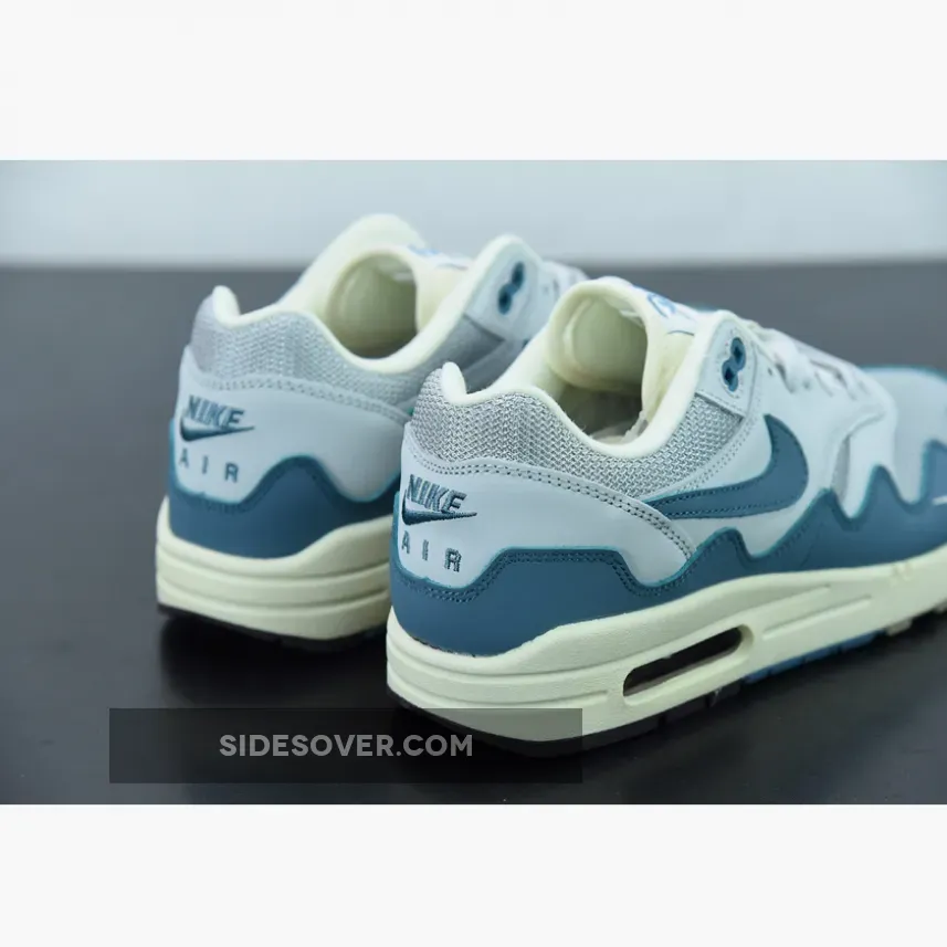 Patta x Nike Air Max 1 Metallic Silver/Noise Aqua-Pure Platinum DH1348-004 Patta x Nike Air Max 1 Metallic Silver/Noise Aqua-Pure Platinum DH1348-004